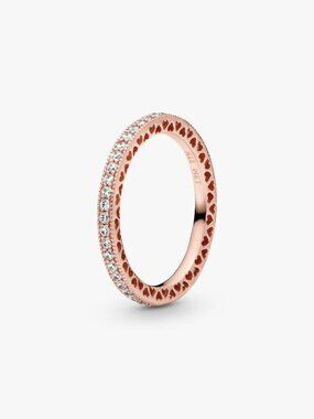 Pandora Sparkle & Hearts Ring